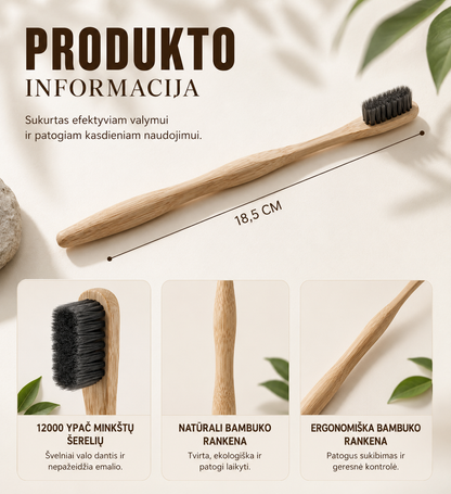 Bamboo šepetėlis